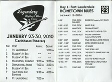 Daily Schedule day 1, Legendary Rhythm & Blues Cruise #14  Caribbean on Jan 23, 2010 [997-small]