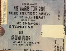 Maximo Park / Arctic Monkeys / We Are Scientists / Mystery Jets on Jan 25, 2006 [649-small]