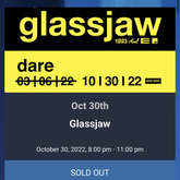 Glassjaw on Oct 30, 2022 [831-small]
