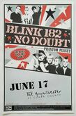 Poster, Blink-182 / No Doubt / Phantom Planet / Matt Costa / The Nervous Return on Jun 17, 2004 [864-small]
