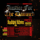 Justice for the Damned / Kublai Khan TX / Sanction / Honest Crooks on Nov 3, 2022 [512-small]