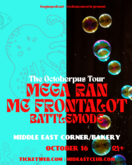 Mega Ran / MC Frontalot / Battlemode / Jackson Whalen on Oct 16, 2022 [108-small]
