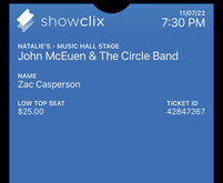 John McEuen & the Circle Band / Les Thompson on Nov 7, 2022 [835-small]