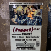 Lone Star Caviar / Edge Of Misery / Pigweed / Andrew W. Boss / Hed P.E. on Sep 25, 2022 [364-small]