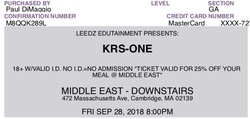 The Have Not$ / Lenny Lashley's Gang of One / KRS-One / Blak Madeen on Sep 28, 2018 [823-small]