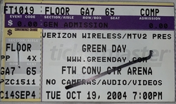 Green Day / New Found Glory / Sugarcult on Oct 19, 2004 [678-small]