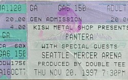 Pantera / Anthrax / Coal Chamber on Nov 20, 1997 [349-small]