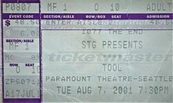 Tool / King Crimson on Aug 7, 2001 [395-small]