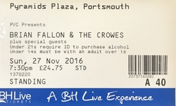 Brian Fallon & the Crowes / Chris Farren / Dead Swords on Nov 27, 2016 [244-small]