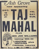 Taj Mahal / Big Joe Williams on Dec 19, 1969 [137-small]