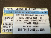 Vans Warped Tour on Aug 7, 2005 [047-small]