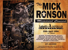 Mick Ronson Memorial Concert on Apr 29, 1994 [337-small]