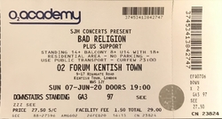 Bad Religion / UK Subs on Jun 3, 2022 [335-small]