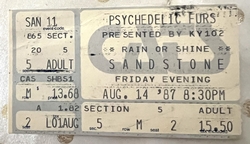 Psychedelic furs / The Call on Aug 14, 1987 [223-small]