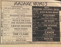 Candy / American Ladds / Vox Populi / Cook'n / No Prisoners / Blonde On Blonde / Culprit on Aug 3, 1984 [269-small]