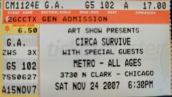 Circa Survive / Ours / Fear before on Nov 24, 2007 [517-small]