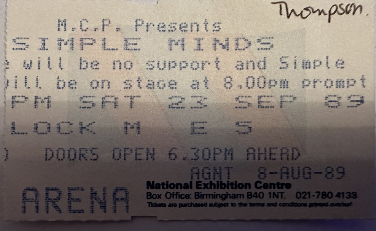 Tickets for Simple Minds in Newport