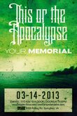 This Or The Apocalypse / Your Memorial on Mar 14, 2013 [836-small]