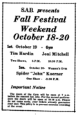 Tim Hardin / Joni Mitchell on Oct 19, 1968 [085-small]