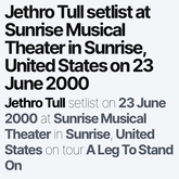 Jethro Tull / Young Dubliners on Jun 24, 2000 [114-small]