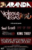 Aranda / Violence To Vegas / Soul Crisis / Fist Of Five / Siva / King Thief on Sep 13, 2008 [461-small]