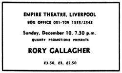 Rory Gallagher / Bram Tchaikovsky on Dec 10, 1978 [232-small]
