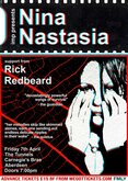 tags: Nina Nastasia, Rick Redbeard, Aberdeen, Scotland, United Kingdom, Gig Poster, Advertisement, The Tunnels - Nina Nastasia / Rick Redbeard on Apr 7, 2023 [928-small]