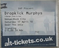 Dropkick Murphys / Face To Face / [Spunge] on Apr 17, 2010 [438-small]