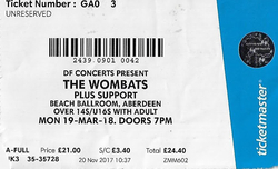 The Wombats / The Night Café / Bloxx on Mar 19, 2018 [989-small]