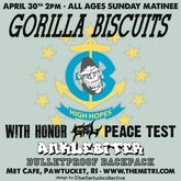 tags: Advertisement - Gorilla Biscuits / Honor / Gel / Peace Test / Bulletproof backpack / XanklebiterX on Apr 30, 2023 [627-small]