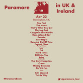 Paramore / Bloc Party / Rozi Plain on Apr 22, 2023 [686-small]