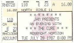 The Cure on Jul 28, 1987 [705-small]