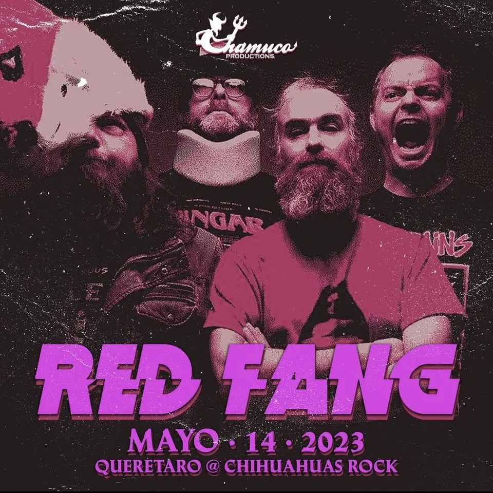 May 14, 2023: Red Fang / Rufo Tatum at Chihuahuas Rock Querétaro City,  Querétaro, Mexico | Concert Archives