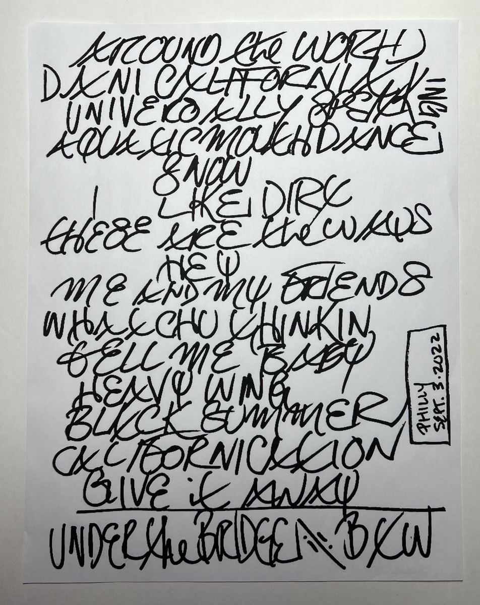 Sep 03, 2022: Red Hot Chili Peppers / Strokes / Thundercat at Citizens Bank Park Philadelphia, Pennsylvania, United States Concert