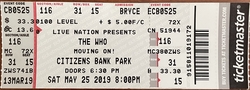 The Who / Peter Wolf on May 25, 2019 [167-small]