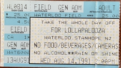 Lollapalooza 1991 Janes Addiction Farewell Tour on Aug 14, 1991 [140-small]