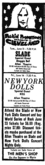 New York Dolls / KISS / Left End on Jun 14, 1974 [744-small]