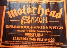 Motörhead / Saxon / Girlschool / Angel Witch / Mythra / Vardis / Whitespirit on Jul 26, 1980 [313-small]