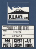 Protest the Hero / The Safety Fire / The Contortionist / Palm Reader (UK) on Dec 2, 2014 [288-small]