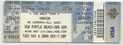 Stephen Kellogg And The Sixers / Hanson / Kyle Riabko / Kate Voegele on May 6, 2008 [560-small]