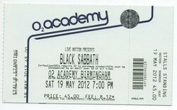 Black Sabbath / Daniel P Carter on May 19, 2012 [255-small]