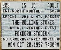The Rolling Stones / Sheryl Crow on Oct 20, 1997 [999-small]