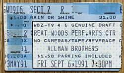 Allman Brothers Band on Sep 6, 1991 [338-small]