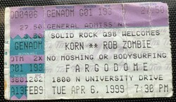Videodrone / Rob Zombie / Korn on Apr 6, 1999 [704-small]