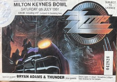 ZZ Top / Bryan Adams / The Law / Thunder / Little Angels on Jul 6, 1991 [480-small]