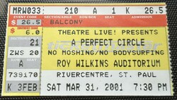 A Perfect Circle / Snake River Conspiracy on Mar 31, 2001 [530-small]