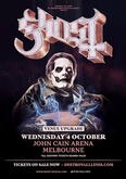 Flyer - Melbourne, Ghost / Southeast Desert Metal on Oct 4, 2023 [787-small]
