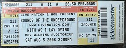 Sounds of the Underground 2006 on Aug 5, 2006 [300-small]