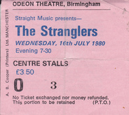 The Tea Set / The Stranglers / Headline on Jul 16, 1980 [588-small]