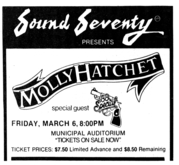 Molly Hatchet / .38 Special on Mar 6, 1981 [771-small]